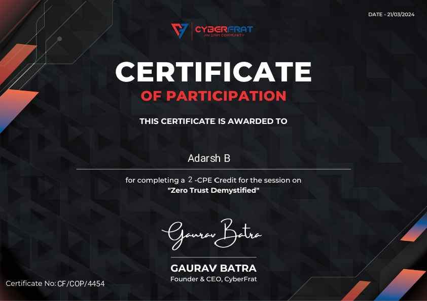Credential